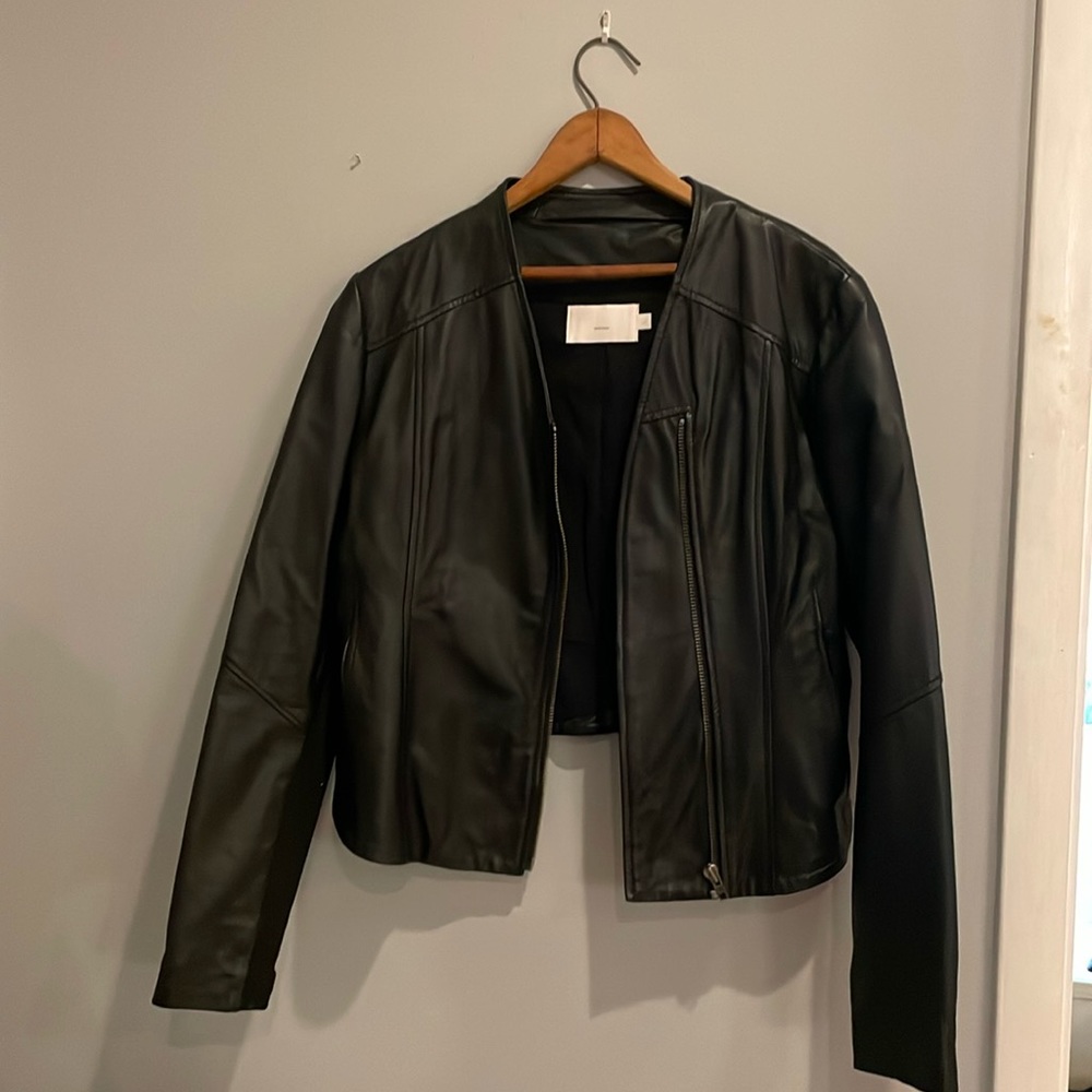Leather jacket